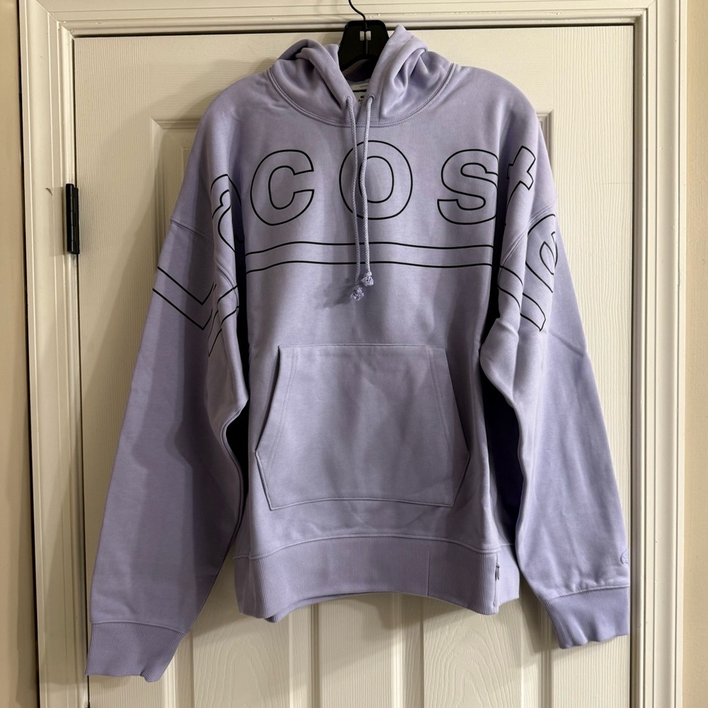 Lacoste Men's Lavender Hoodie
